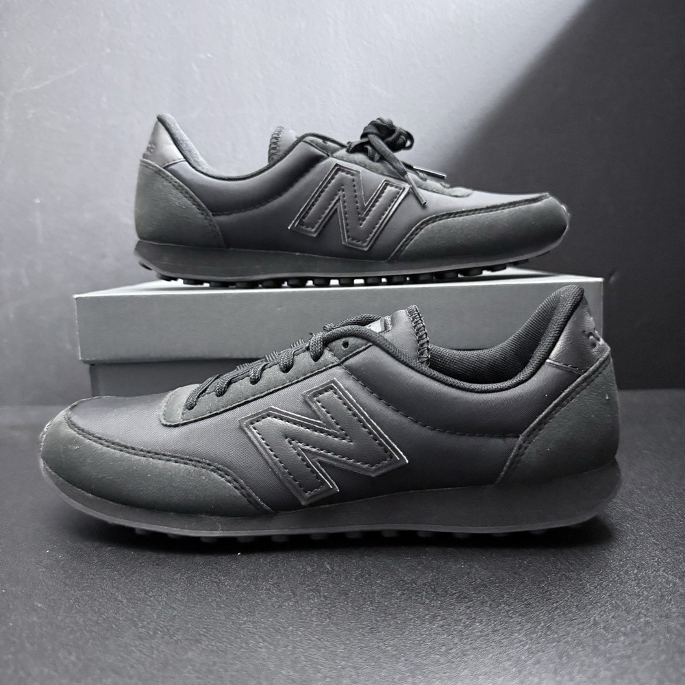 New Balance 410 Shoes Men size 6 Triple Black Casual Work Sneakers Workwear